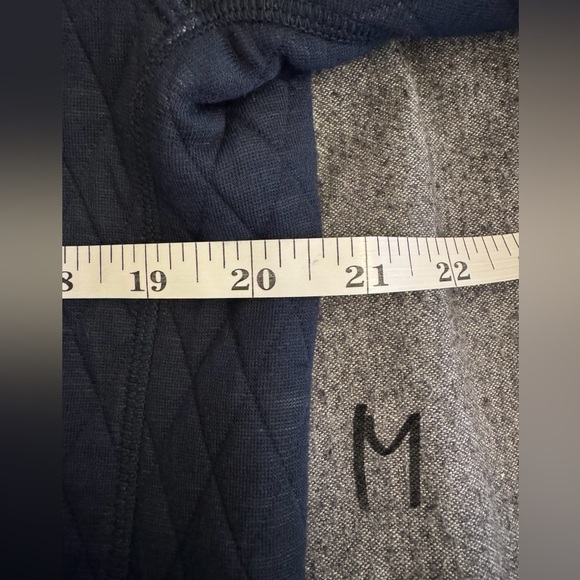 NWOT JCrew Factory Quilted half-zip - Picture 4 of 5